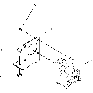 A.50.A(15) UNIVERSAL DISPLAY IMPLEMENT CONNECTOR MOUNTING, ROW CROP TRACTORS